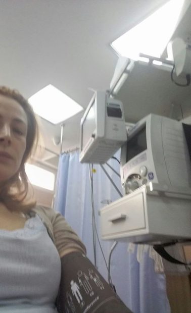 Primul mesaj al Monicăi Davidescu după ce i s-a făcut rău. Cum se simte actrița