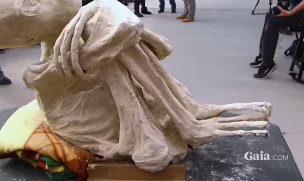 Extratereștri mumificați ar fi fost descoperiți într-un mormânt din Peru