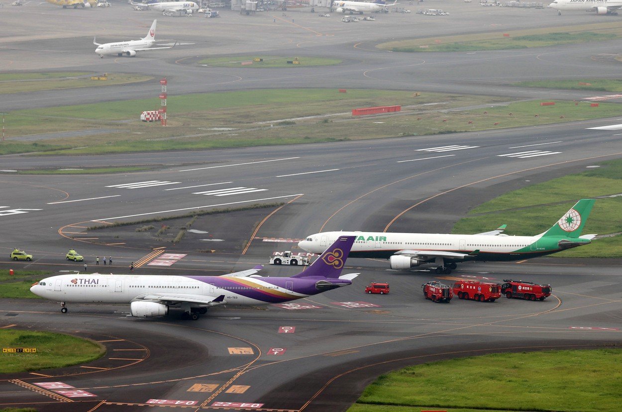 Două Avioane De Pasageri S au Ciocnit Pe Aeroportul Din Tokyo Libertatea