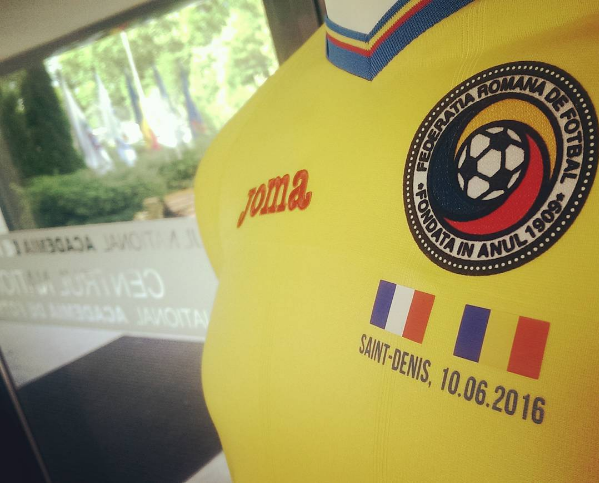 tricou Romania - Franta