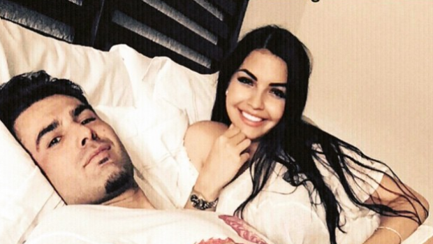 Adrian și Sandra Mutu.
