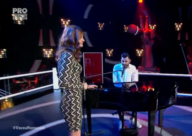 Victoria Pesterean si Alexandru Baroc, la Vocea României 2016
