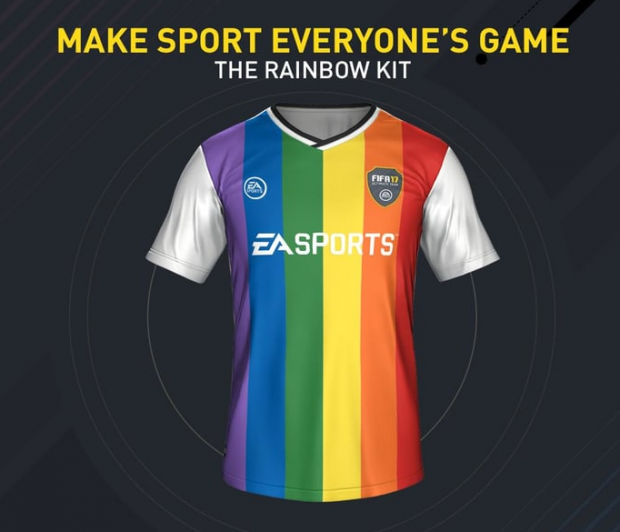 Acesta este echipamentul ”curcubeu” din jocul FIFA 17, care i-a enervat pe parlamentarii ruși