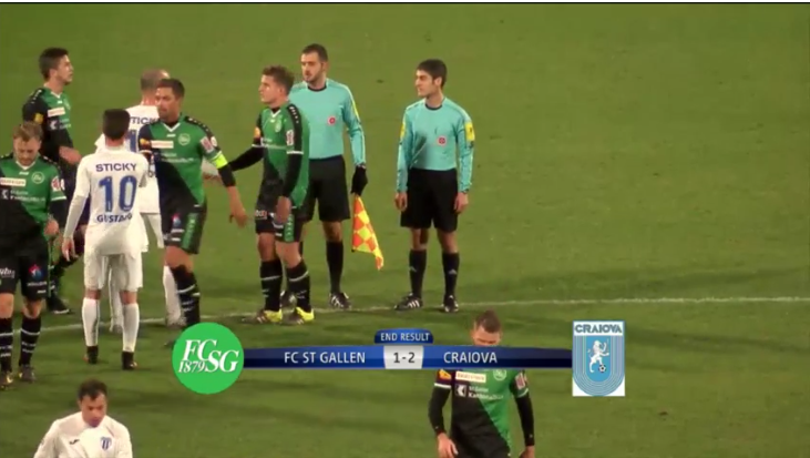Craiova St Gallen2-1