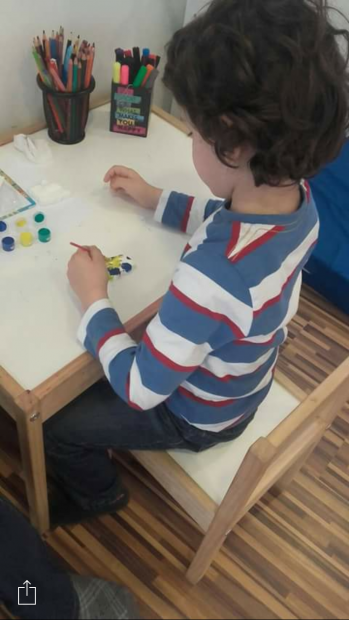 Mărțișoare făcute de copii