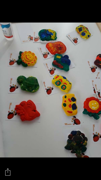 Mărțișoare făcute de copii