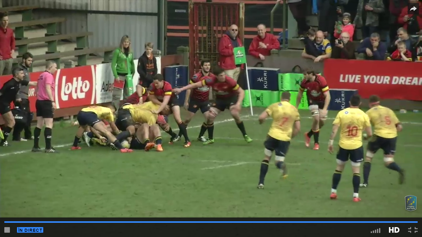România a învins Belgia, în deplasare, scor 33-17, în Rugby Europe Championship / VIDEO