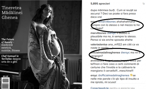 Mădălina Ghenea, atacată dur după ce s-a aflat că este gravidă