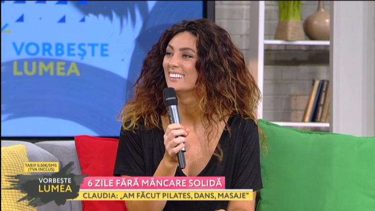 Claudia Pavel a slăbit 3 kilograme în 6 zile. A dezvăluit secretul