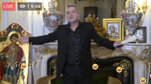 Gigi Becali se revoltă împotriva regimului din penitenciare: ”Lui Borcea nu i-au dat voie să-și boteze copilul! Plânge în pușcărie!”