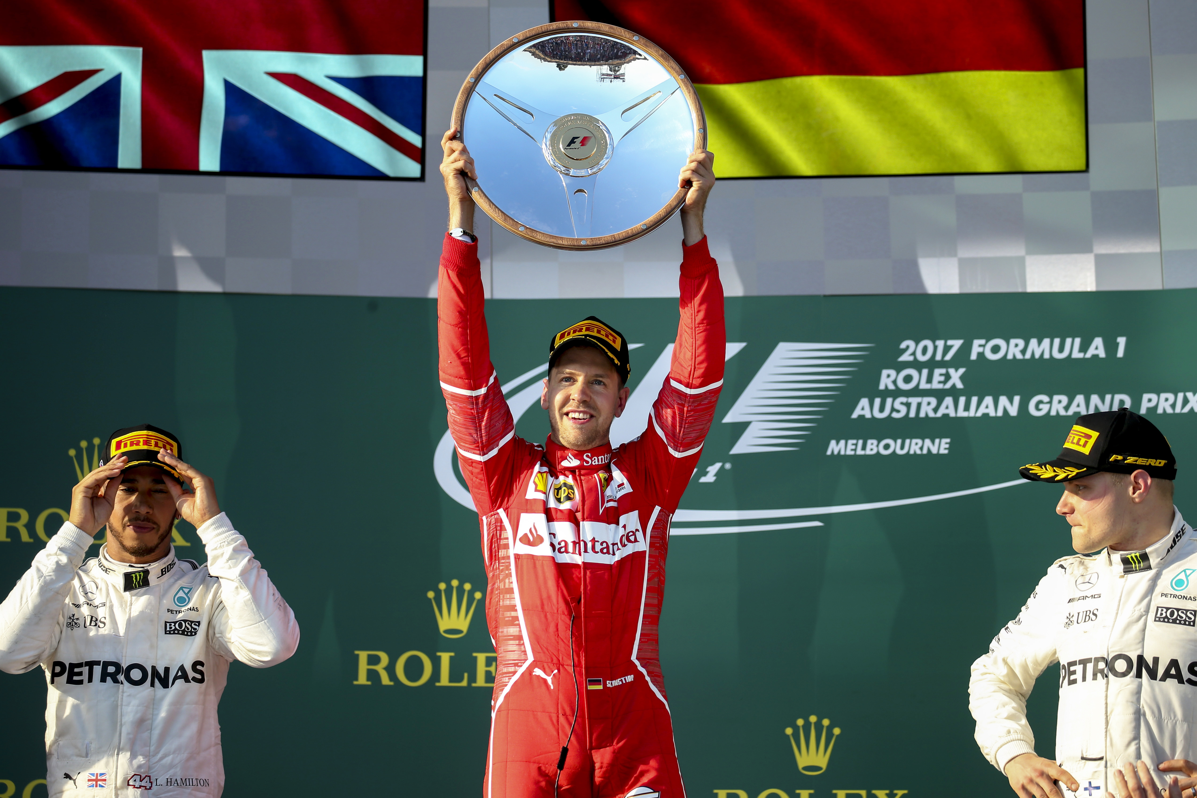 Formula 1 Marele Premiu Al Australiei Melbourne 2017 Vettel A CaÈ™tigat Cursa Hamilton Pe Doi Ferrari Revine In ForÈ›Äƒ Libertatea