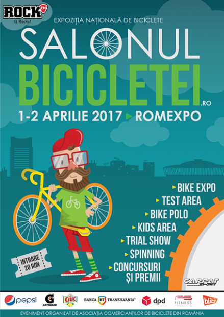 salonul bicicletei 2017 afis