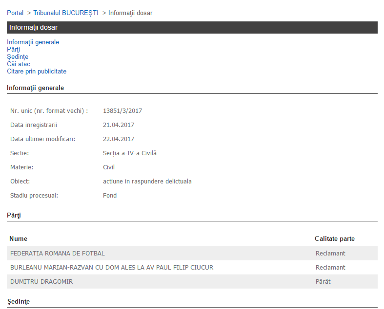 Răzvan Burleanu l-a dat în judecată pe Dumitru Dragomir! ”A făcut declarații defăimătoare la adresa mea”