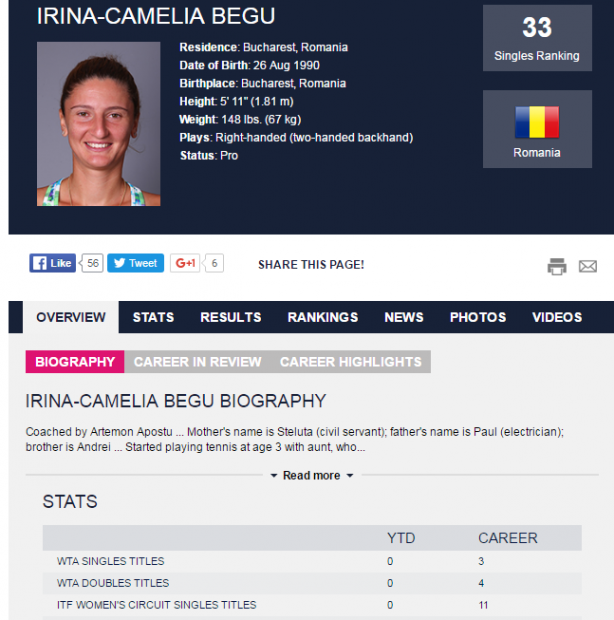 Patricia Maria Țig urcă în clasamentul mondial. Secretul? Lucrează cu un fost câștigător la Wimbledon