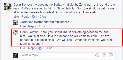 Scandal în baschet. Boris Lalovici îl amenință cu bătaia pe Martin Zeno: ”Sper că îl țin co****e să vină la meci!”. Miercuri are loc jocul decisiv pentru bronzul Ligii Naționale, CSU Sibiu - CSM Oradea