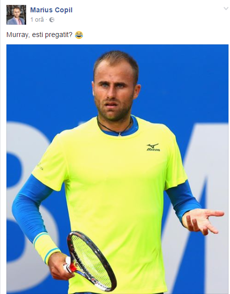 Copil nu i-a pus probleme lui Murray. Liderul mondial s-a impus la pas, fără să permită vreo minge de break