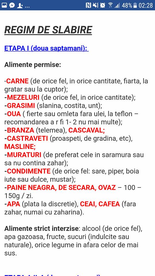 dietă de slăbit dieta low carb esempio menu