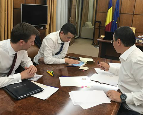 Victor Ponta, imagine cu Guvernul Grindeanu