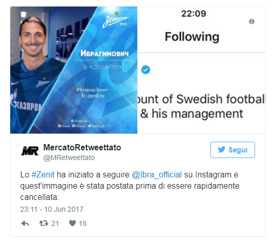 Rușii l-au anunțat pe Ibrahimovici la Zenit. S-au răzgândit repede. Viitorul starului suedez, incert