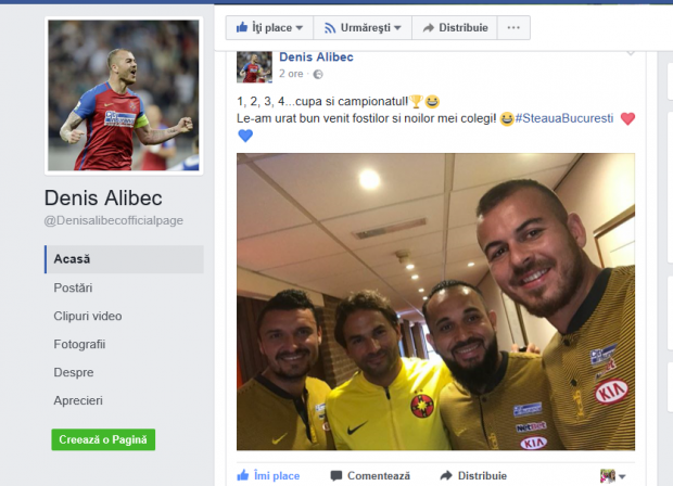 Mesajul ferm transmis de Denis Alibec rivalilor
