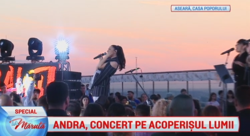 Ritualul Andrei înainte de fiecare concert. Face asta de ani de zile