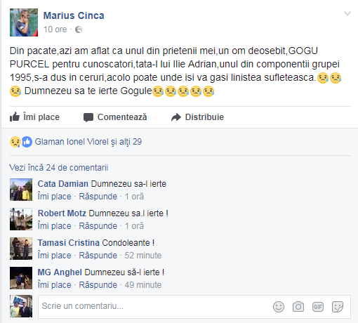 A murit tatăl lui Adrian Ilie! Încă o tragedie îndoliază fotbalul românesc