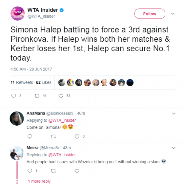 LIVETEXT. Simona Halep - Caroline Wozniacki, în sferturile de finală de la Eastbourne! ”Simo” a pierdut meciul, deși a avut 7-5, 4-2! Este fiica ploii și nu atinge Everestul în tenis