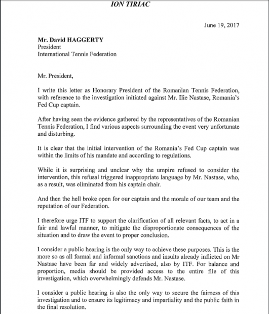 Ion Țiriac cere audierea publică a lui Ilie Năstase. Magnatul suspendă acordarea trofeului de la Madrid