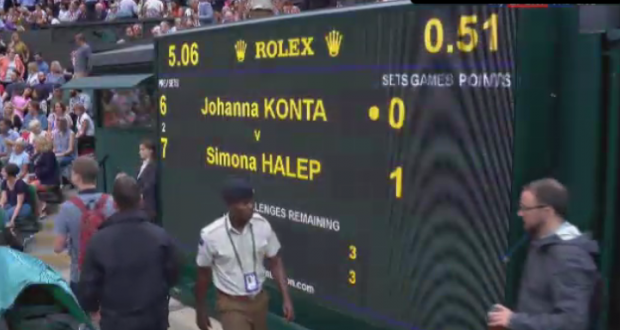 Simona Halep - Johanna Konta 7-6 (2), 6-7 (5), 4-6. 2imona, nu SimONE! Românca a fost la două mingi de semifinale și de locul 1 WTA! A pierdut dramatic setul doi și totul s-a năruit în decisiv / LIVE BLOG