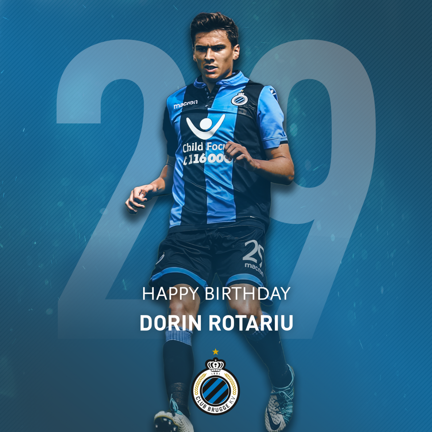 Aniversare tristă pentru Dorin Rotariu. Fotbalistul român a început sezonul în Belgia în afara lotului lui FC Bruges