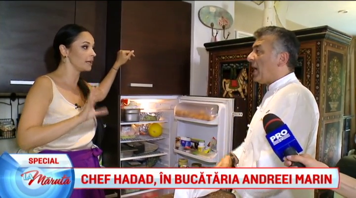 Ce ține Andreea Marin în frigider. Totul a fost făcut public la TV | FOTO
