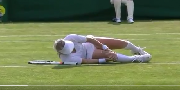 Bethanie Mattek-Sands a suferit, probabil, o ruptură de ligamente