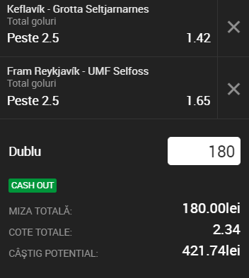 Biletul zilei pariuri fotbal 07 septembrie