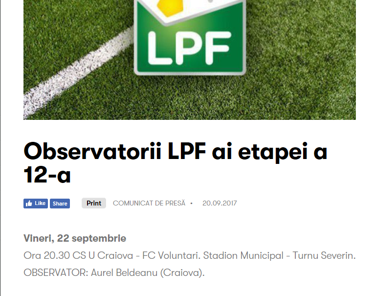 Liga 1, etapa 12. CS U Craiova - FC Voluntari 1-1. Scandal după meci: "S-au luat de noi". Mititelu a pierdut definitiv "leul", culorile şi palmaresul  / VIDEO