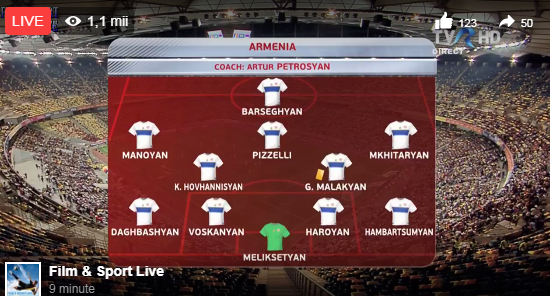 LIVE TEXT România - Armenia, preliminariile CM 2018 1-0. Maxim pentru o victorie minimă. Stancu a ratat un penalty, oaspeții au jucat o oră în 10! Kazahstan - Muntenegru 0-3, Danemarca - Polonia 4-0 | FOTO&VIDEO