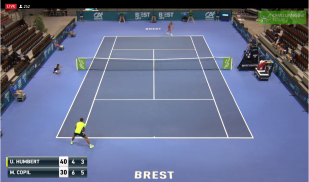 Marius Copil, eliminat în semifinale la Brest. L-a învins grecul Stefanos Tsitsipas, un reprezentant al noului val din tenis