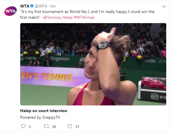 Primele declarații ale Simonei Halep, după victoria cu Caroline Garcia