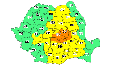 cod galben portocaliu