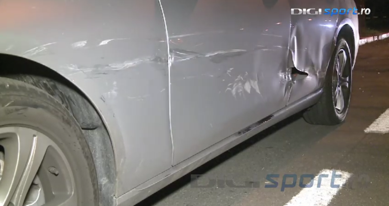 Selecționerul Cosmin Contra, implicat într-un accident rutier, în Bucureşti