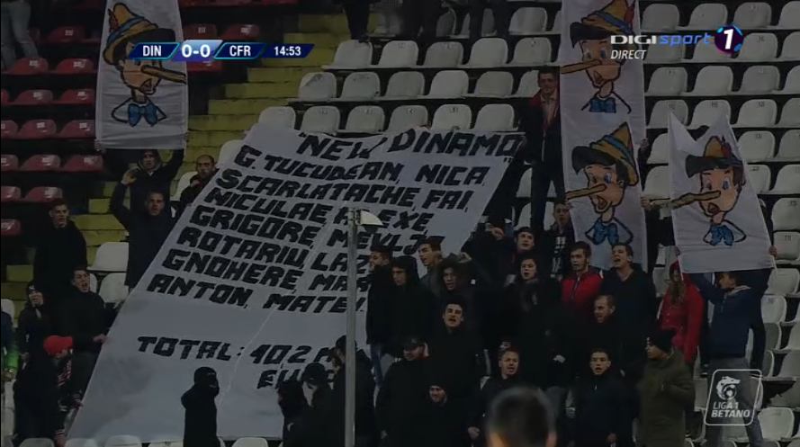 LIVETEXT Liga I, etapa a 18-a: Dinamo - CFR Cluj. Coșmar în Groapă. Fanii ”alb roșii” l-au ironizat pe Ionuț Negoiță. Ardelenii, lideri