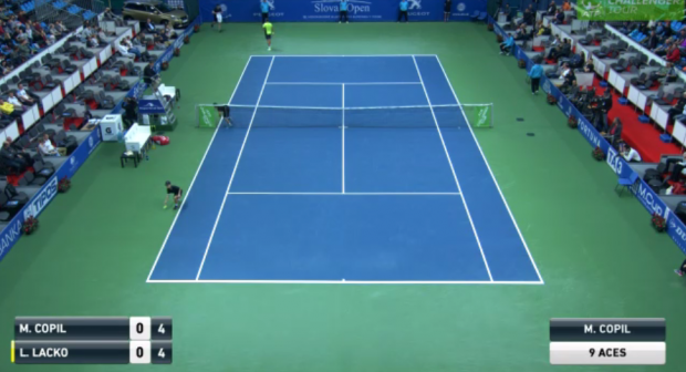 Marius Copil a pierdut finala turneului challenger de la Bratislava. Arădeanul a servit 15 ași