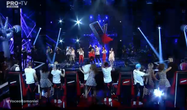 Prima gală live Vocea României din sezonul 7. Cine merge în următoarea etapă