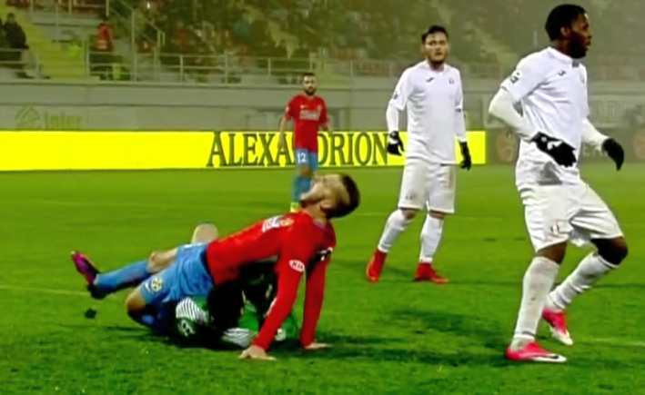 Primul diagnostic pus lui Planic, după accidentarea-horror provocată de Niță în meciul Astra - FCSB