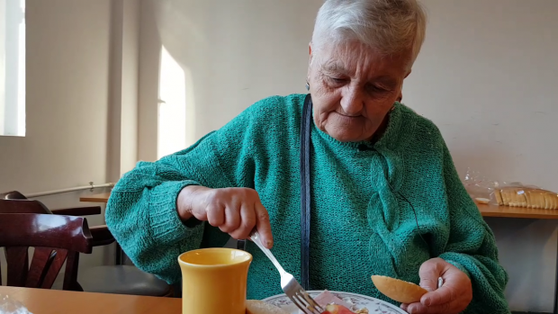 VIDEO | Povestea impresionantă a bătrânei care a dormit 6 ani în parc, până i-au degerat mâinile şi picioarele