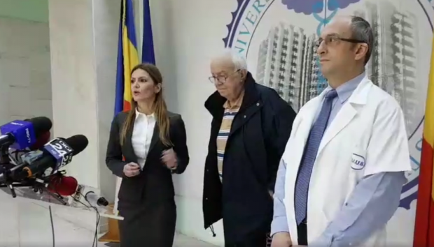 VIDEO/ Alexandru Arșinel a fost externat din spital. Primele declarații ale actorului