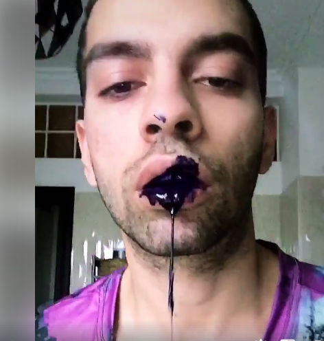 David Pușcaș, plin de cerneală la gură. Gestul șocant făcut de băiatul Luminiței Anghel