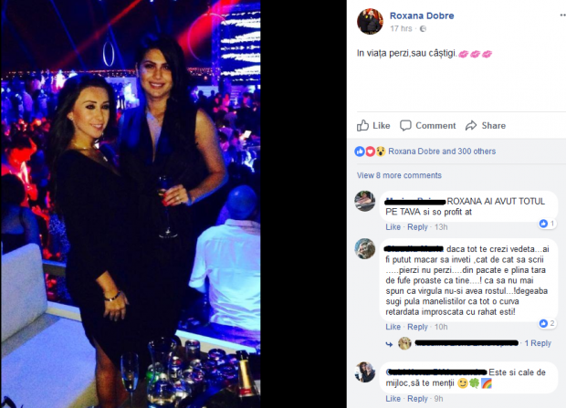 Mesajul Roxanei Dobre după ce Florin Salam a confirmat despărțirea