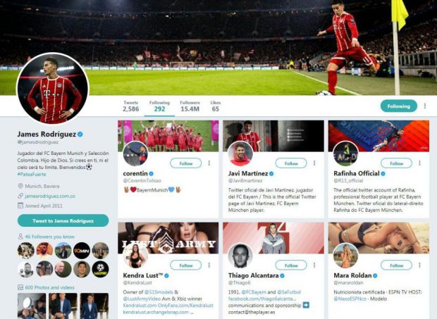 „Activitatea” lui James Rodriguez pe rețelele de socializare o cuprinde și pe Kendra Lust
