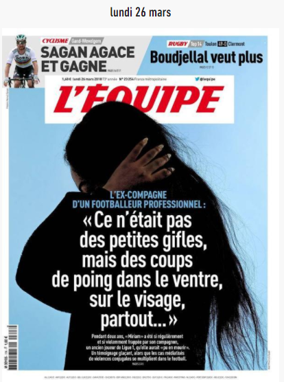 Iubita unui jucător din Ligue 1, dezvăluri teribile. ”Am primit pumni în stomac, în față, peste tot”