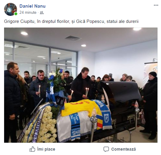 Înmormântarea lui Nicolae Tilihoi are loc azi, la ora 14.00. Gică Popescu, în lacrimi lângă sicriu | FOTO&VIDEO